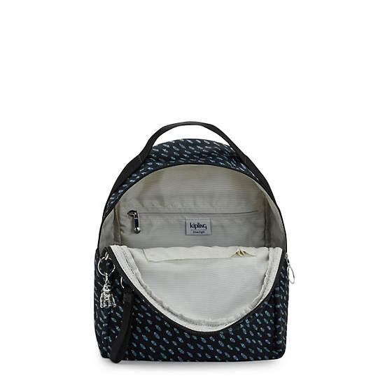 Sacs À Dos Kipling Kae Printed Noir | FR 1623DF